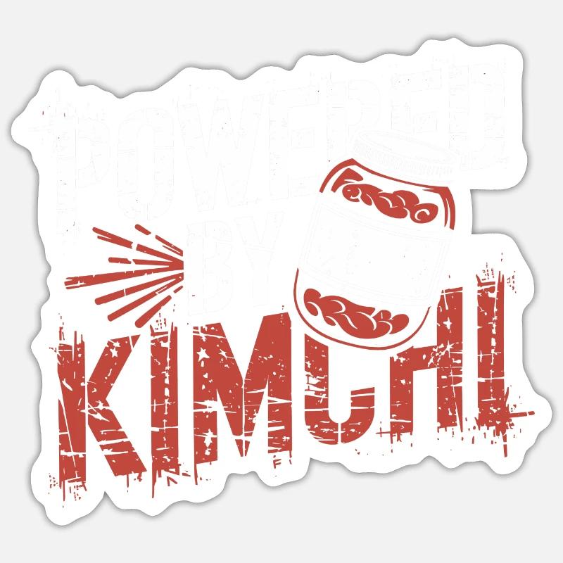 Kimchi – Épicé, sain, unique Sticker taille S (10 x 10 cm)