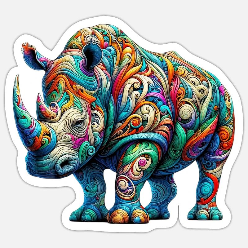 Sticker taille S (10 x 10 cm) - 