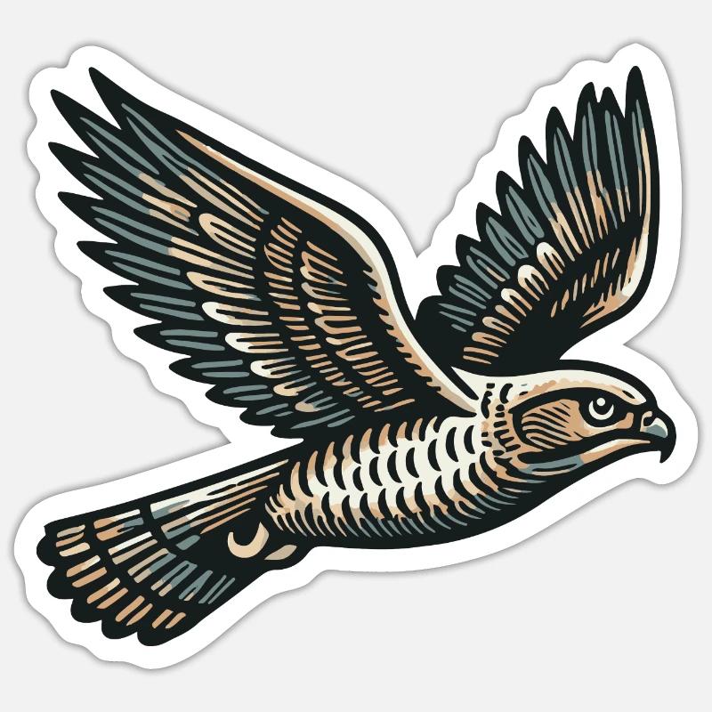Rapace Sticker taille S (10 x 10 cm)