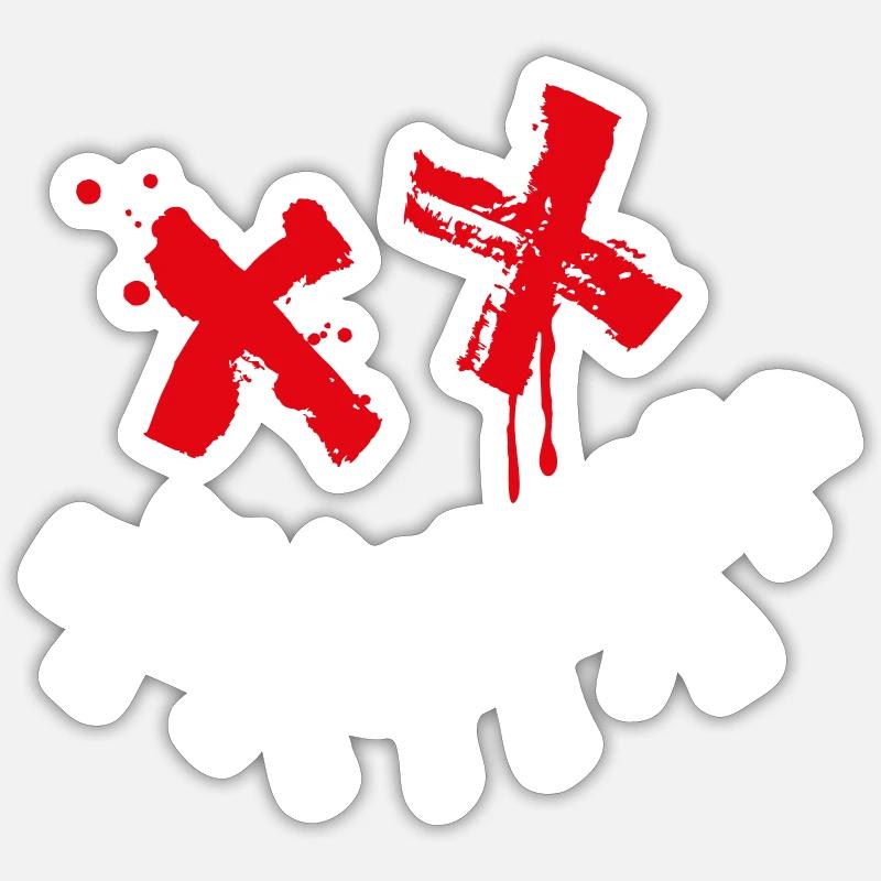 Sticker taille S (10 x 10 cm) - 