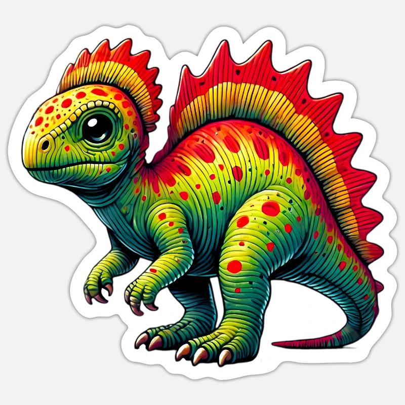 Dinosaurier Sticker Größe S (10 x 10 cm)