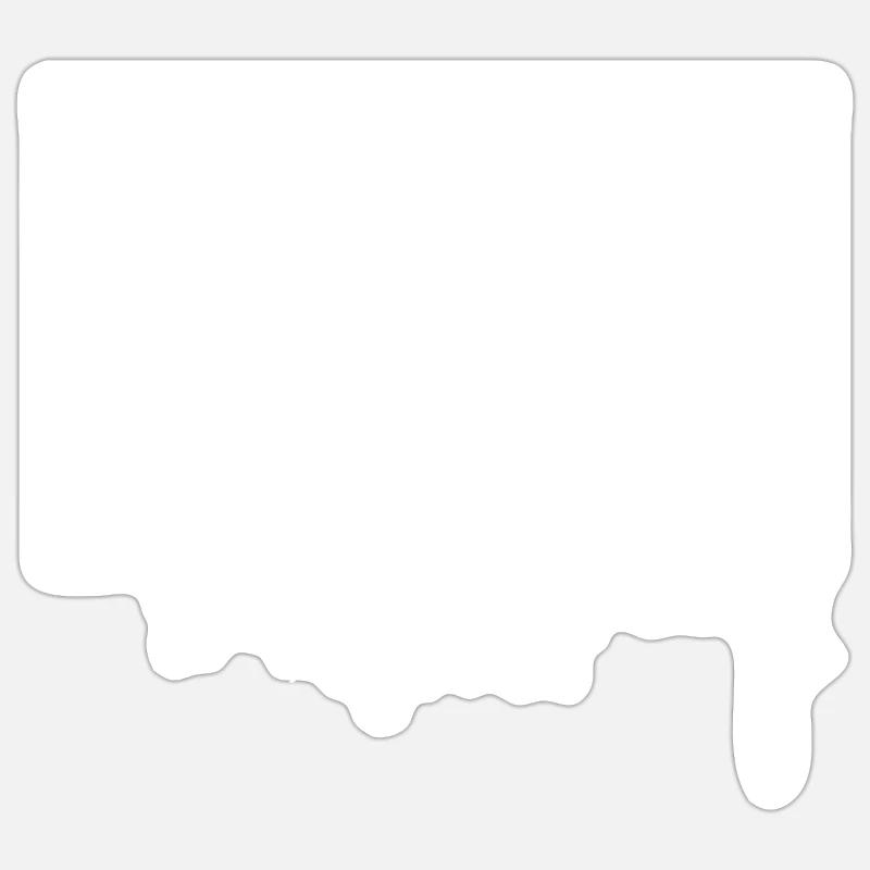Occupation: Assistant - Sticker size S (10 x 10 cm) - white matte