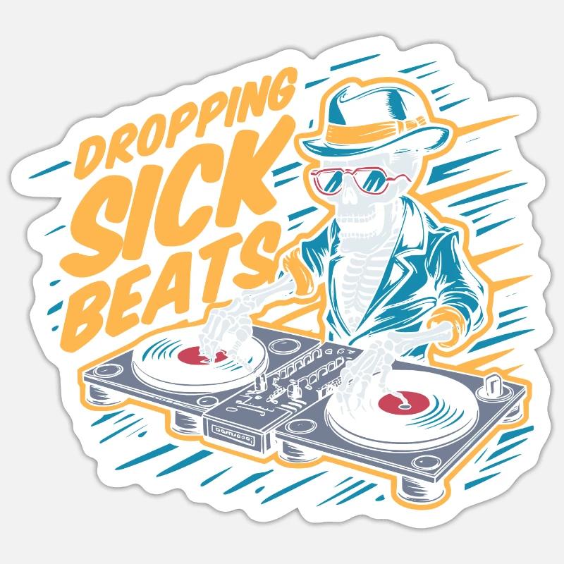 Sticker taille S (10 x 10 cm) -