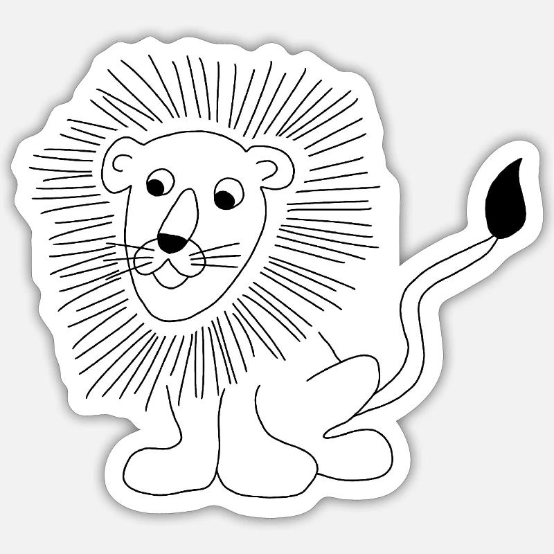 Sticker Größe S (10 x 10 cm) - 