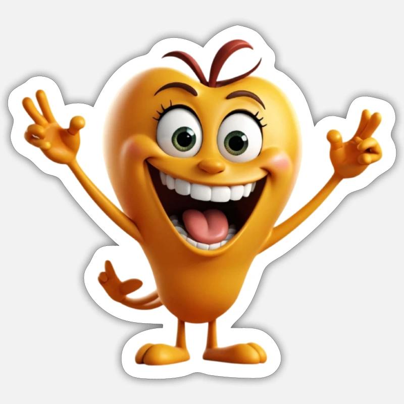 Sticker taille S (10 x 10 cm) - 