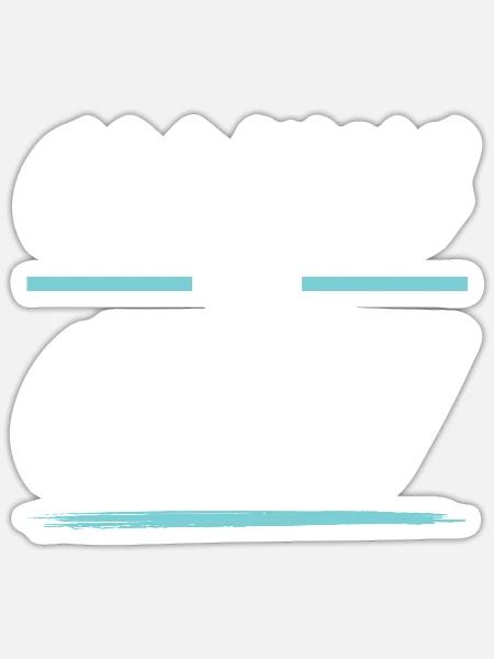 Cooking Crew - Sticker Größe S (10 x 10 cm) - Mattweiß