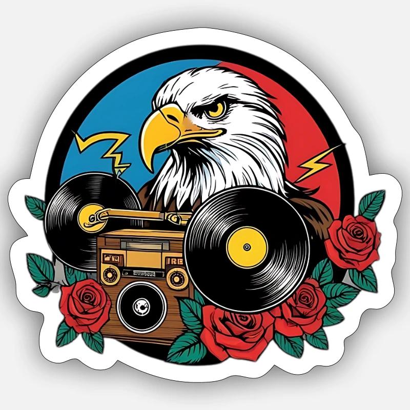 Sticker taille S (10 x 10 cm) - 
