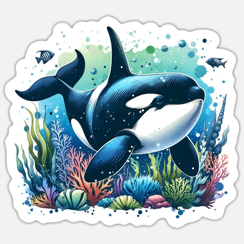 Sticker Größe S (10 x 10 cm) - 