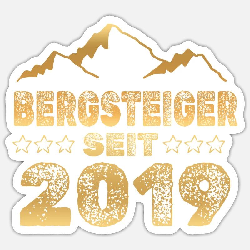 2019 - Sticker size S (10 x 10 cm) - white matte