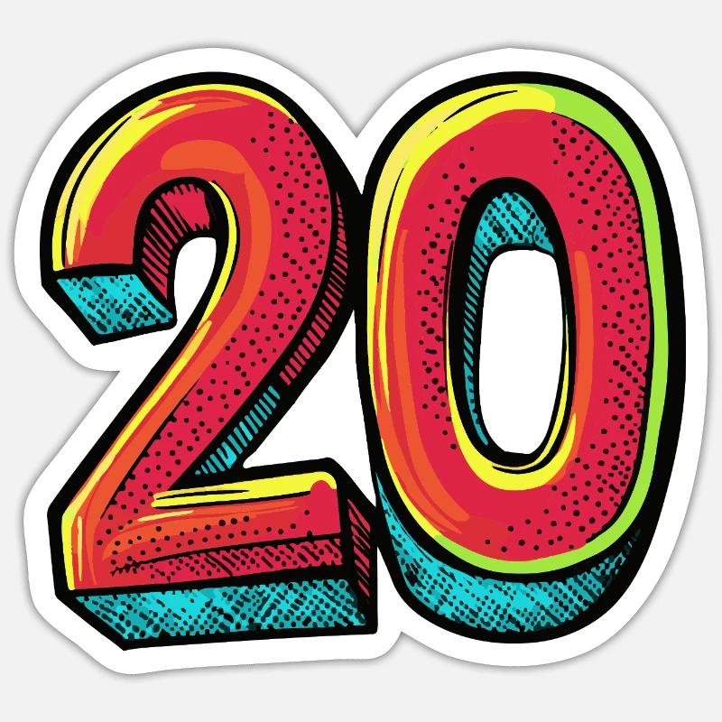 Sticker taille S (10 x 10 cm) - 