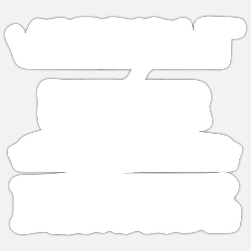 Vocation Painter - Sticker size S (10 x 10 cm) - white matte