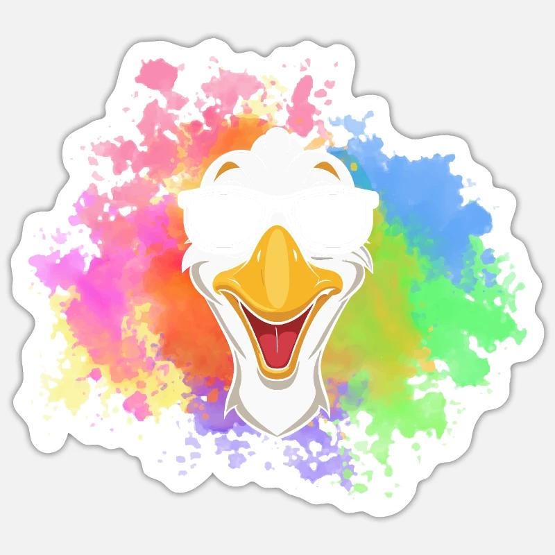 Oie Sticker taille S (10 x 10 cm)
