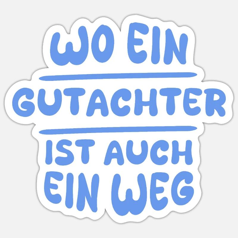 Évaluateur Évaluateur - Sticker taille S (10 x 10 cm) - blanc mat