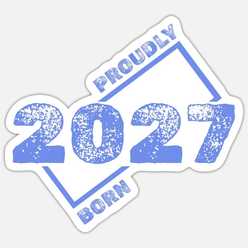 2027 Sticker size S (10 x 10 cm)