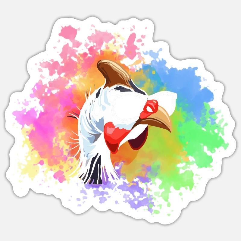 Sticker taille S (10 x 10 cm) - 