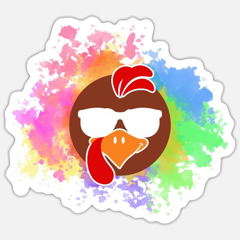 Sticker taille S (10 x 10 cm) - 