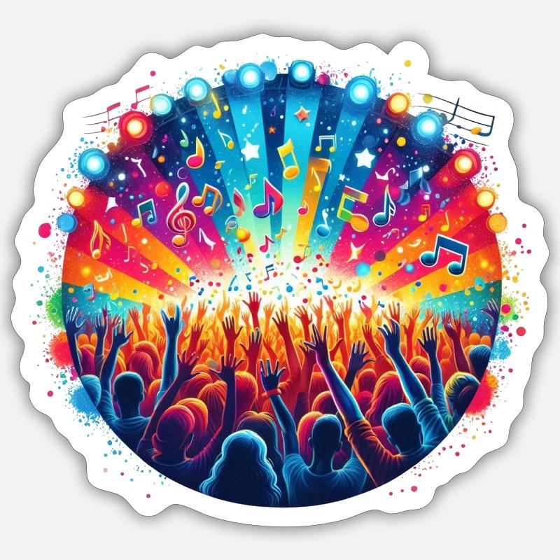 Sticker taille S (10 x 10 cm) - 