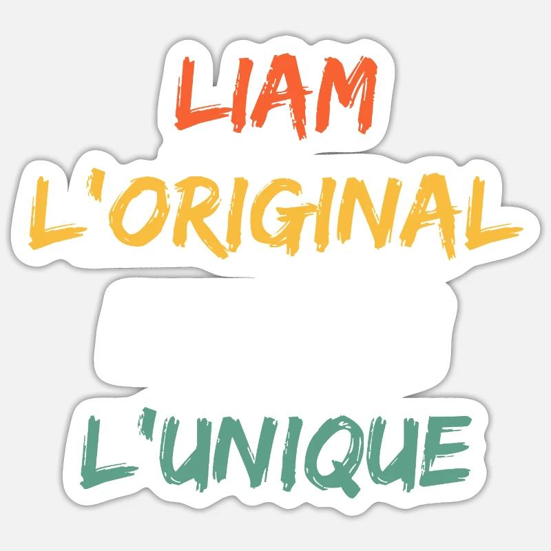 Liam Sticker taille S (10 x 10 cm)