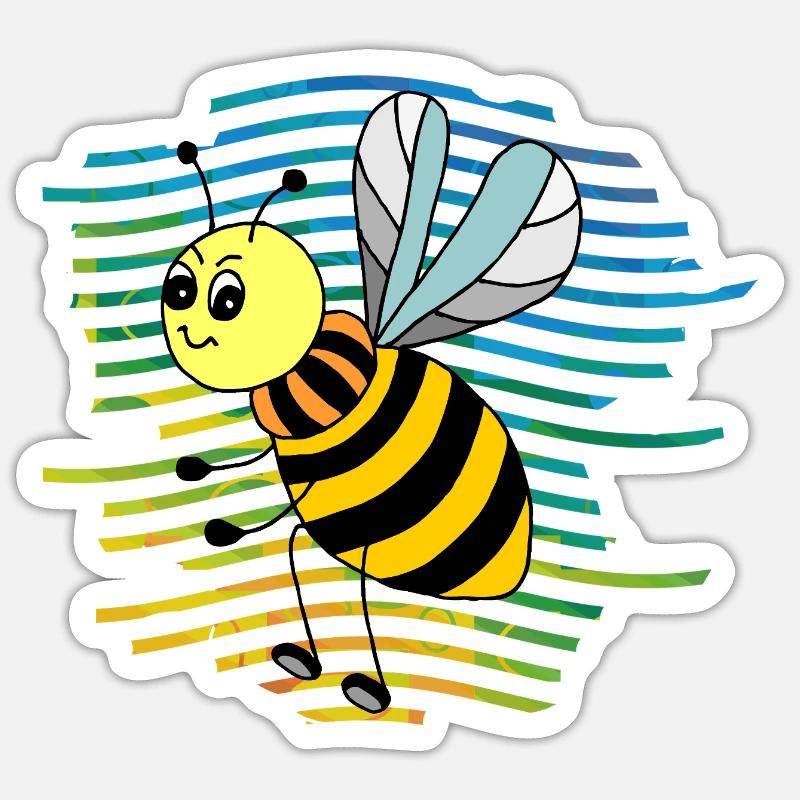 Insect Sticker size S (10 x 10 cm)