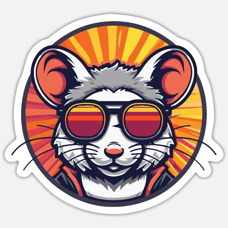 Sticker taille S (10 x 10 cm) - 