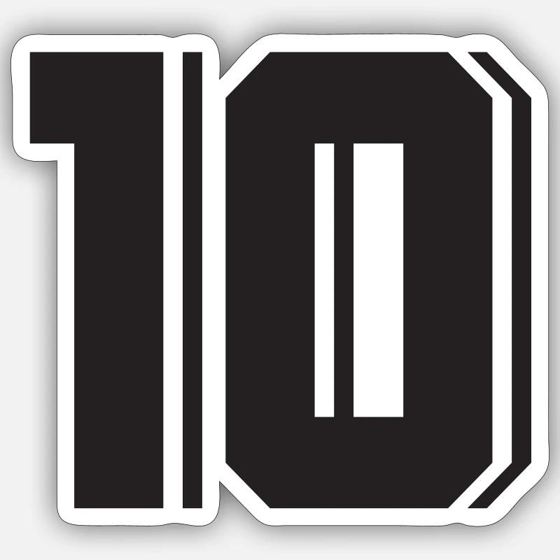 Sticker Größe S (10 x 10 cm) - 