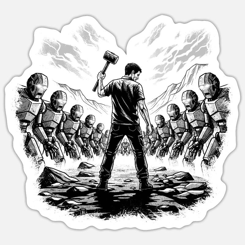 Sticker taille S (10 x 10 cm) - 