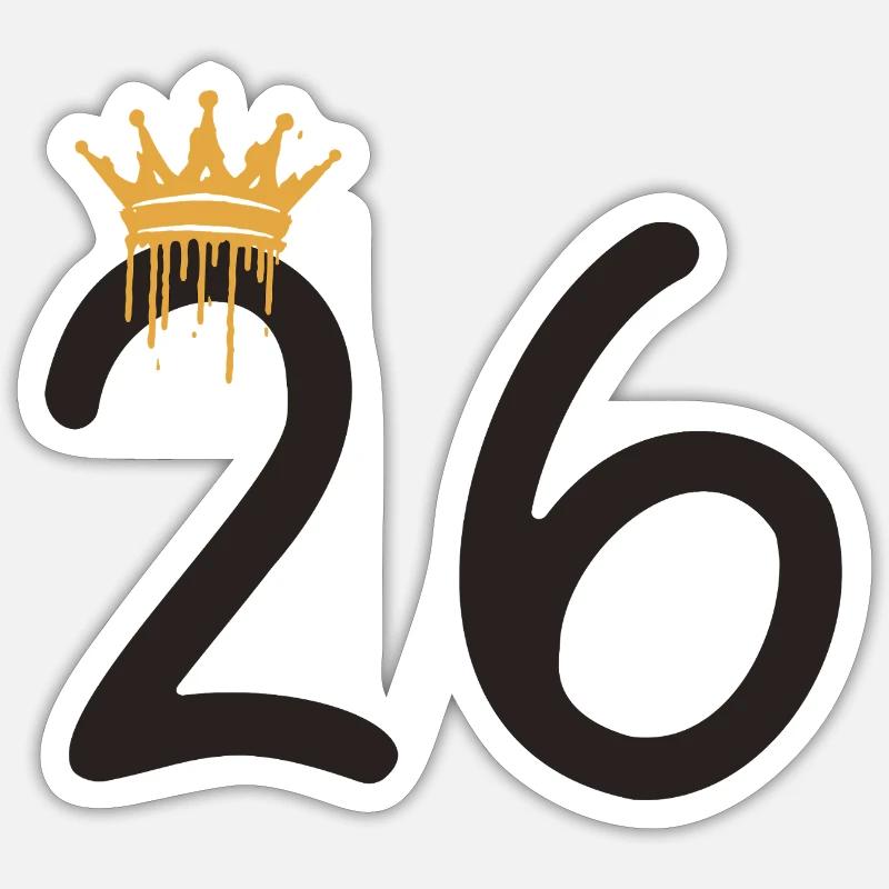 26 Sticker size S (10 x 10 cm)