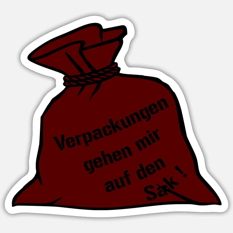 Packaging - Sticker size S (10 x 10 cm) - white matte