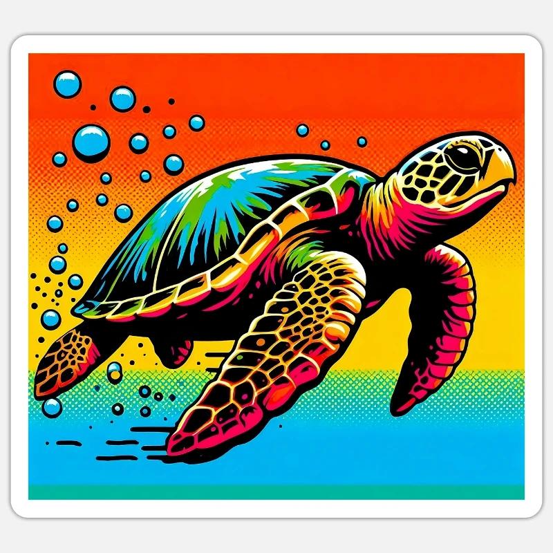 Sticker Größe S (10 x 10 cm) - 