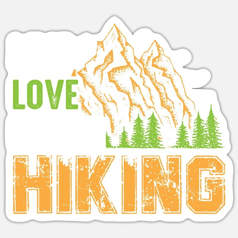 Wander Sticker size S (10 x 10 cm)