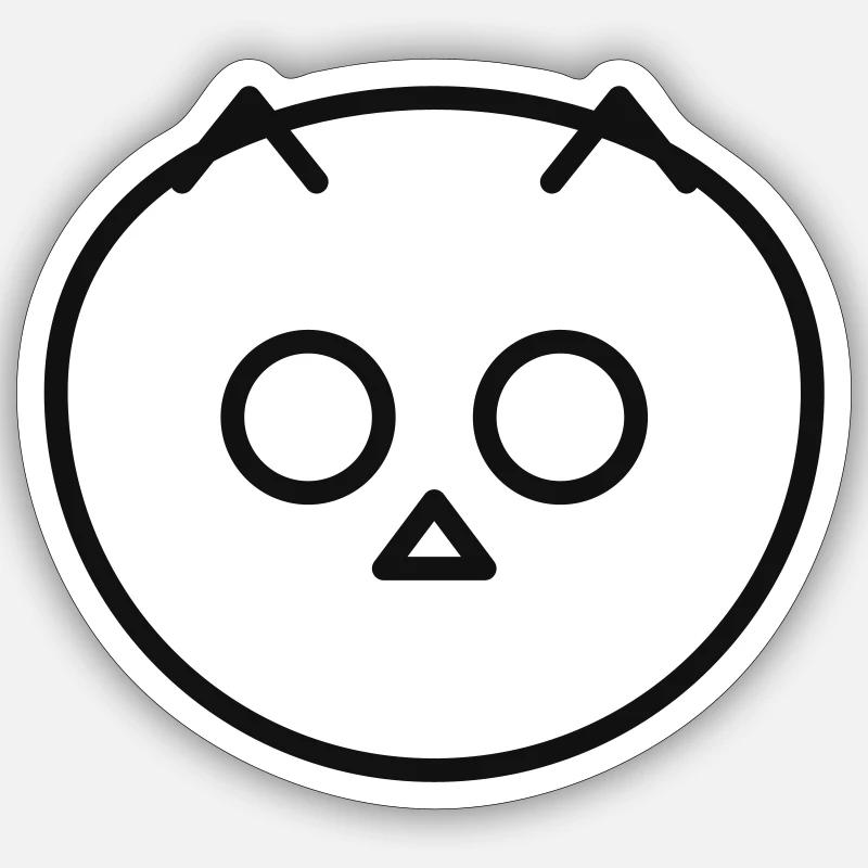 Sticker taille S (10 x 10 cm) - 