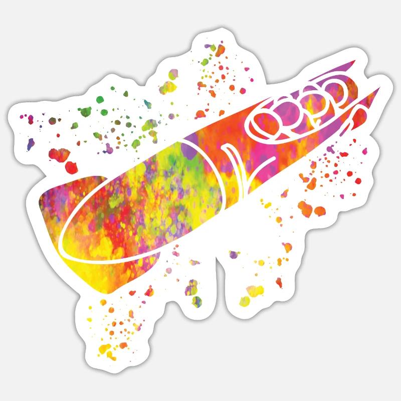 Bob Team Anschieber Bob Sticker Größe S (10 x 10 cm)
