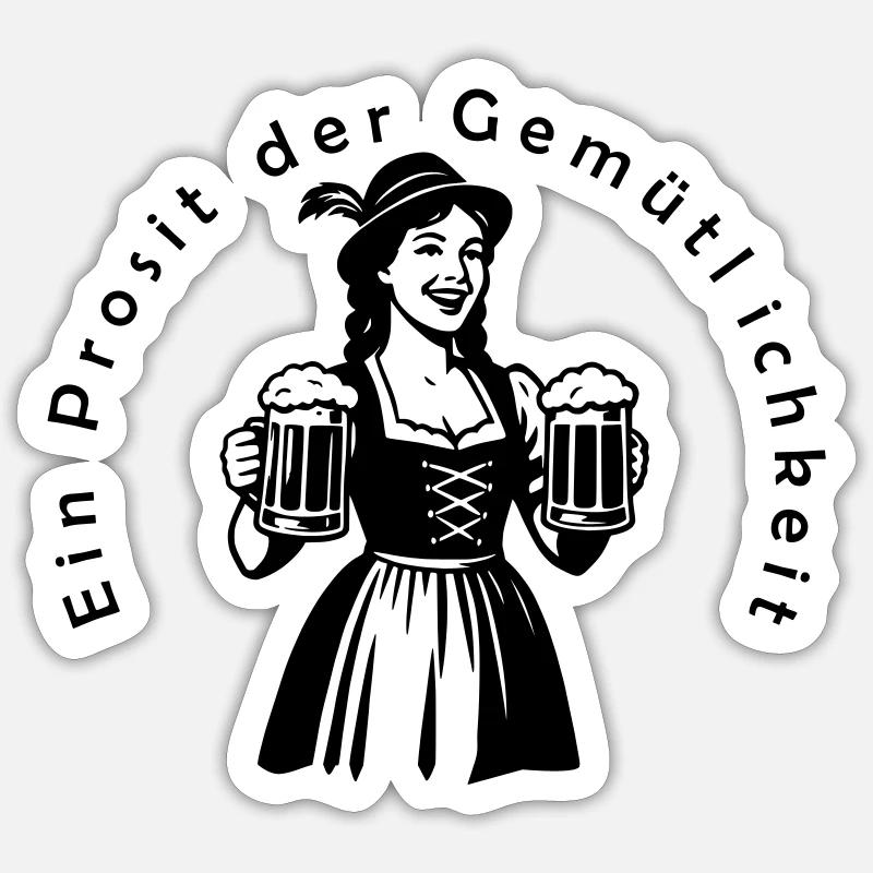 Sticker Größe S (10 x 10 cm) - 