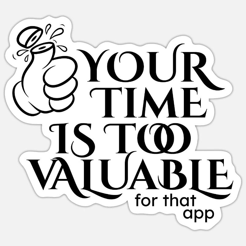 Sticker Größe S (10 x 10 cm) - 