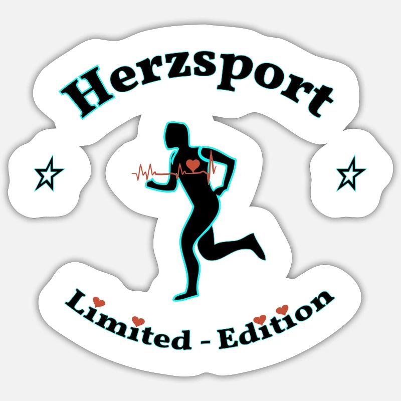 Hertz Sport - Sticker taille S (10 x 10 cm) - blanc mat