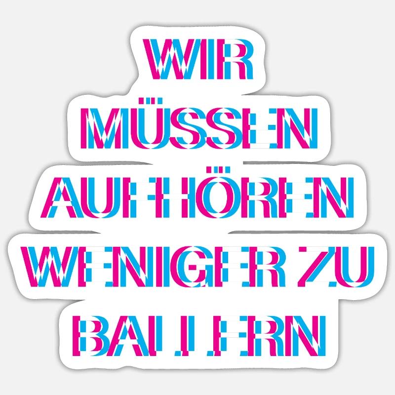 Sticker taille S (10 x 10 cm) - 