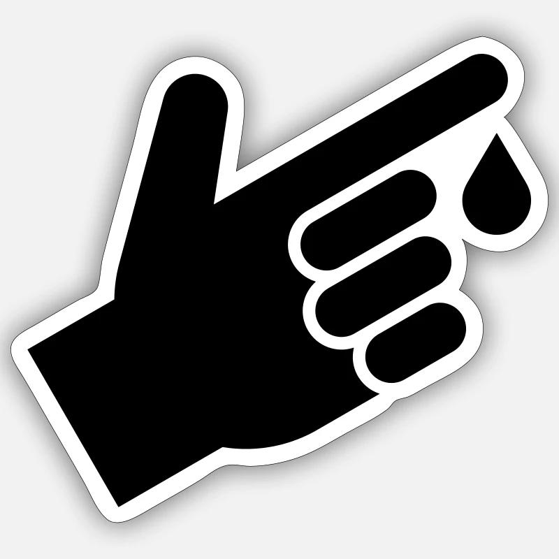 Sticker taille S (10 x 10 cm) - 