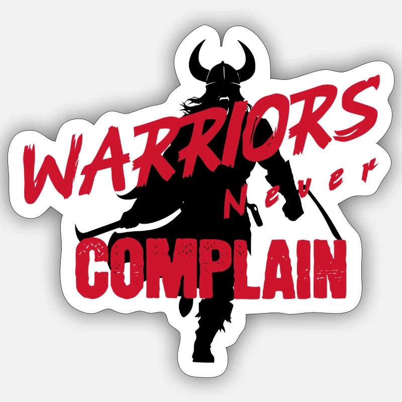 No complaints Sticker size S (10 x 10 cm)