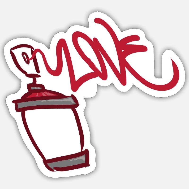 Sticker taille S (10 x 10 cm) - 