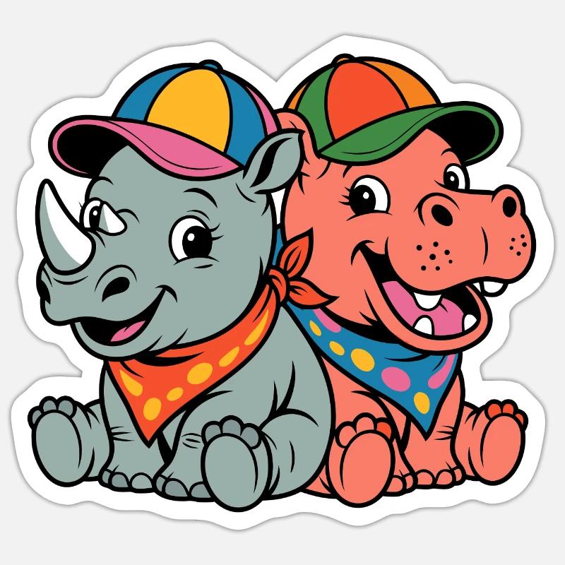 Sticker Größe S (10 x 10 cm) - 