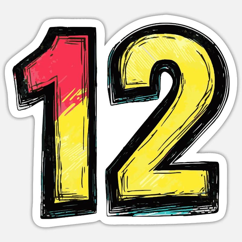 Sticker Größe S (10 x 10 cm) - 