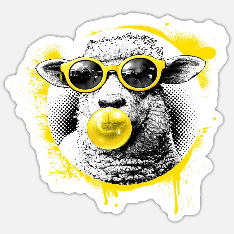 Sticker Größe S (10 x 10 cm) - 