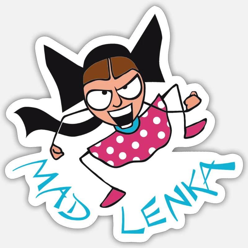 Sticker Größe S (10 x 10 cm) - 