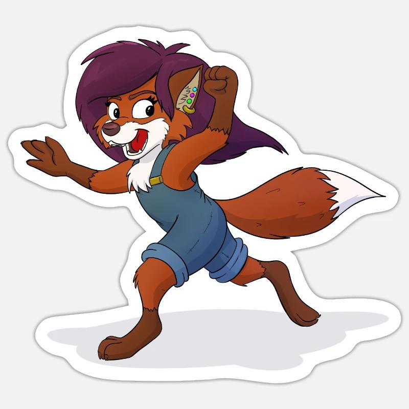 Gui de Vettirfolk Sticker taille S (10 x 10 cm)