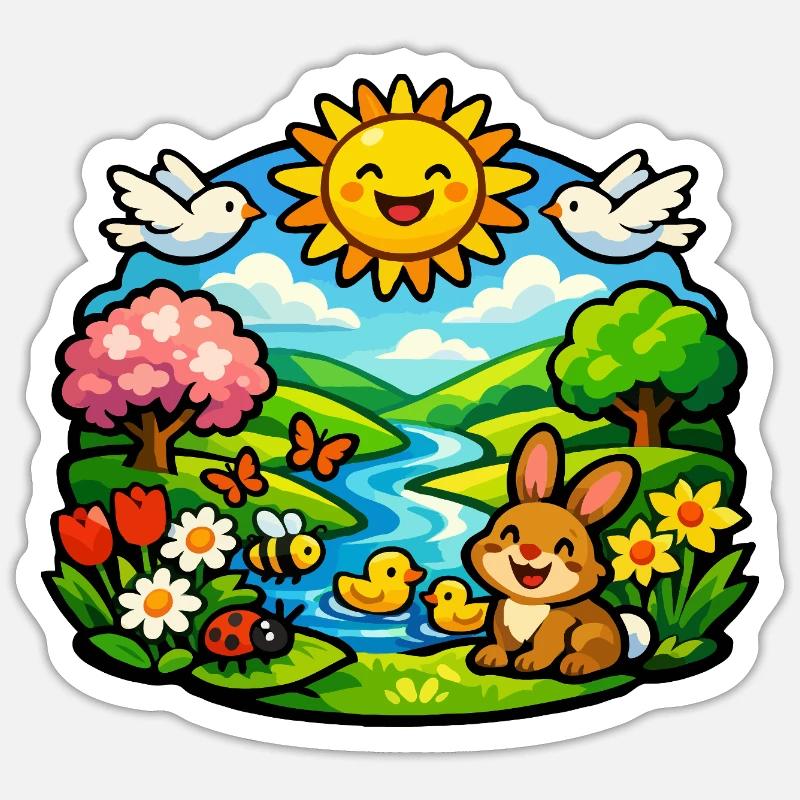 Sticker Größe S (10 x 10 cm) - 