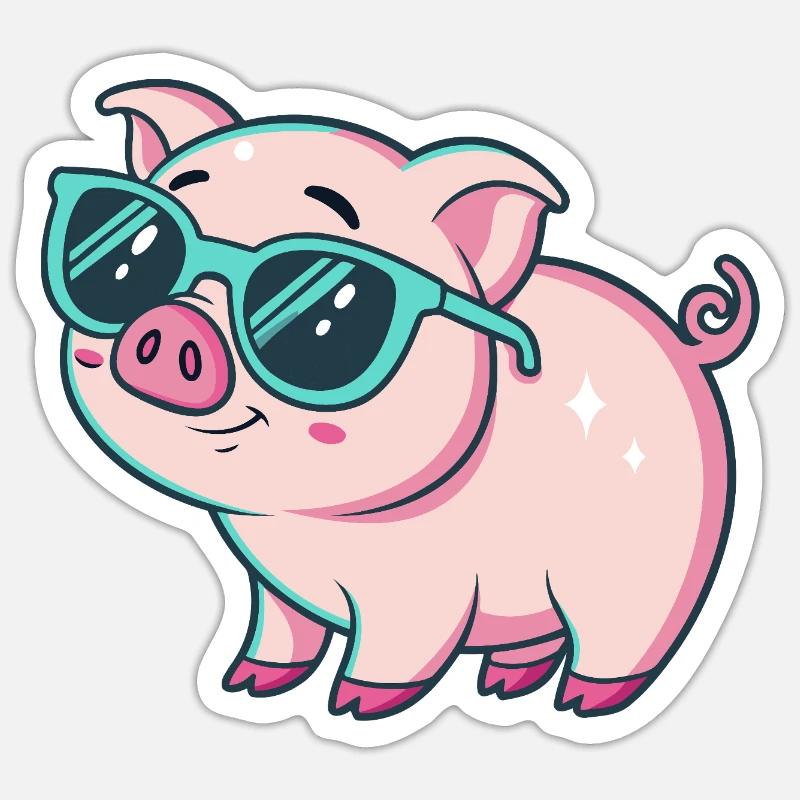 Sticker taille S (10 x 10 cm) - 