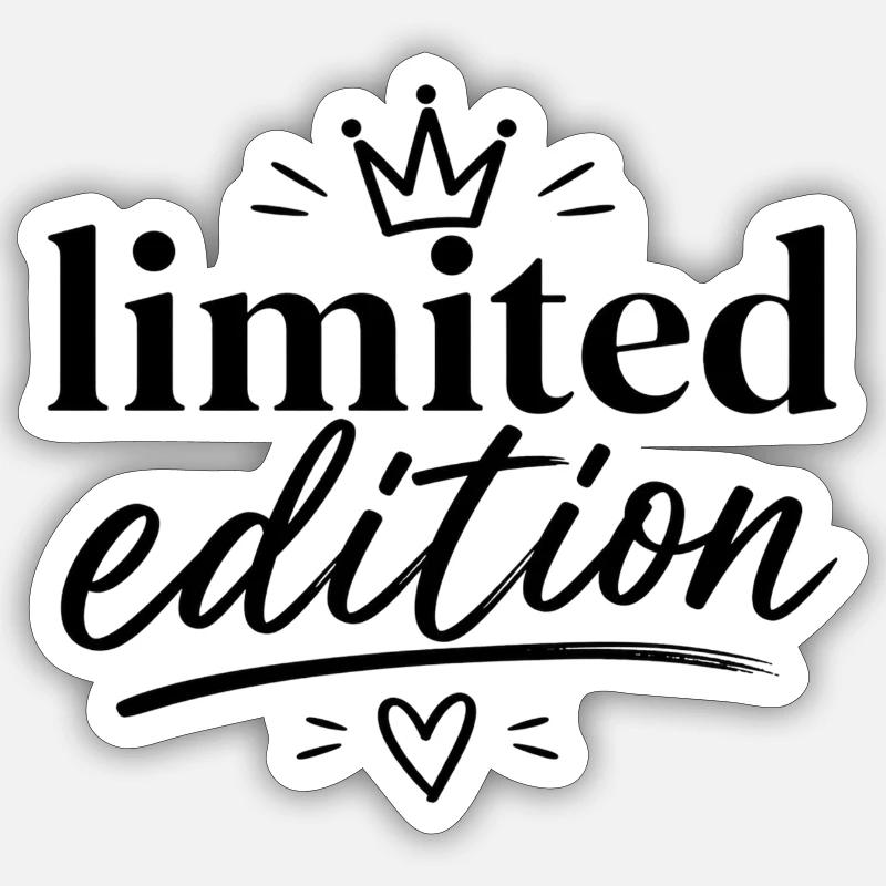 Édition limitée - Sticker taille S (10 x 10 cm) - blanc mat