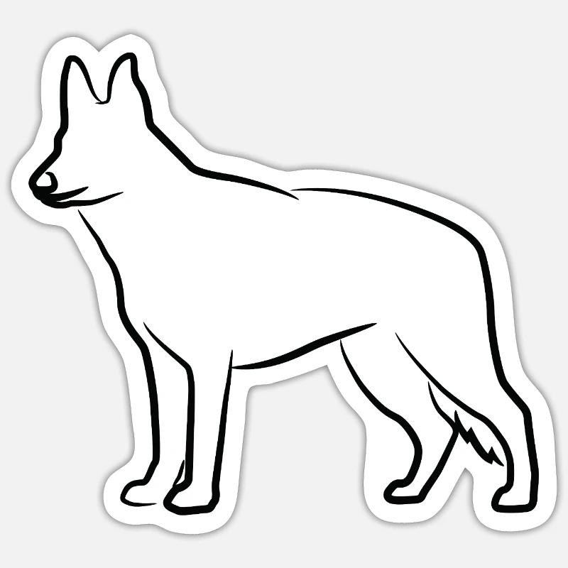 Sticker Größe S (10 x 10 cm) -