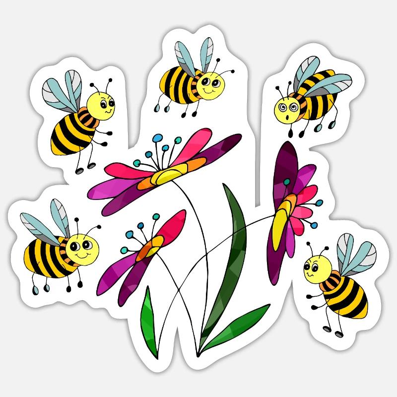 Sticker Größe S (10 x 10 cm) - 