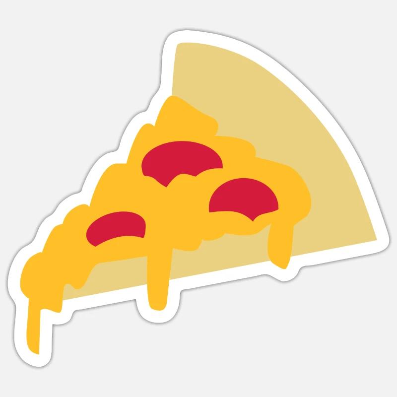 Pizza Sticker size S (10 x 10 cm)